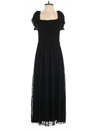 Pre-owned Max Studio Casual Dress In Black