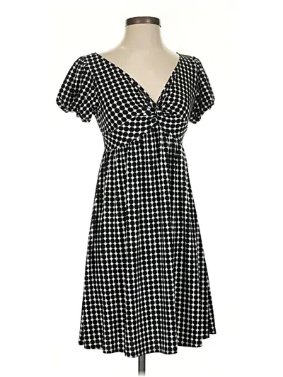 Pre-owned Max Studio Casual Dress In Black