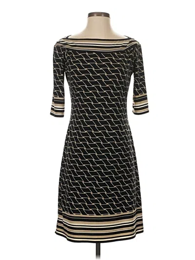 Pre-owned Max Studio Casual Dress In Black