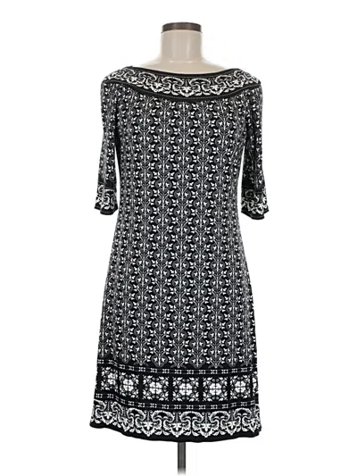 Pre-owned Max Studio Casual Dress In Black