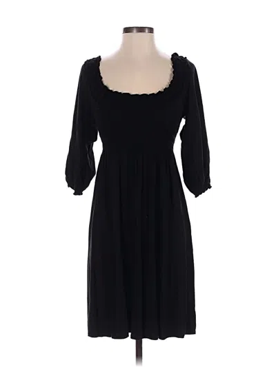 Pre-owned Max Studio Casual Dress In Black
