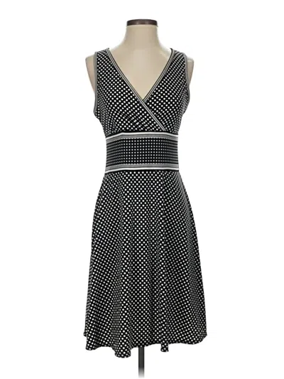 Pre-owned Max Studio Casual Dress In Black