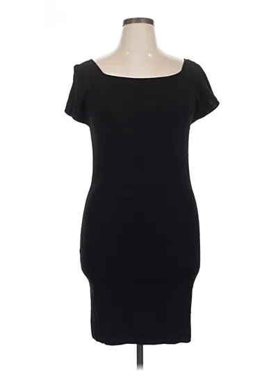 Pre-owned Max Studio Casual Dress In Black