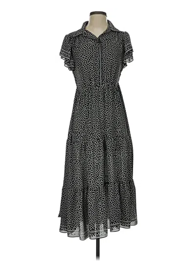 Pre-owned Max Studio Casual Dress In Black