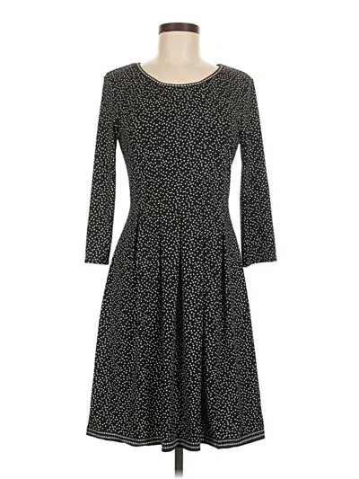 Pre-owned Max Studio Casual Dress In Black