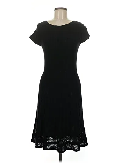 Pre-owned Max Studio Casual Dress In Black