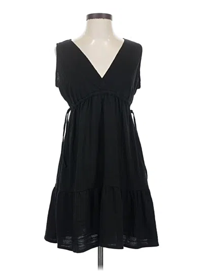 Pre-owned Max Studio Casual Dress In Black