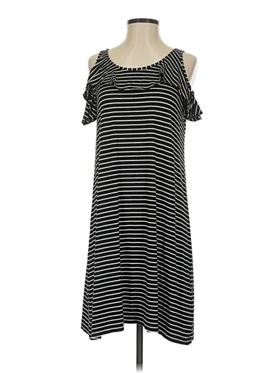 Pre-owned Max Studio Casual Dress In Black