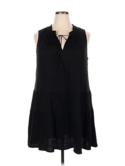 Pre-owned Max Studio Casual Dress In Black