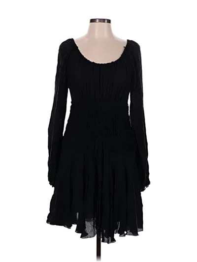 Pre-owned Max Studio Casual Dress In Black