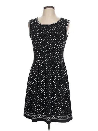 Pre-owned Max Studio Casual Dress In Black
