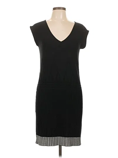Pre-owned Max Studio Casual Dress In Black