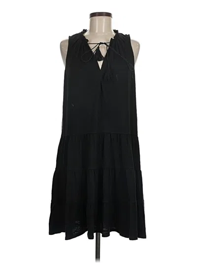 Pre-owned Max Studio Casual Dress In Black