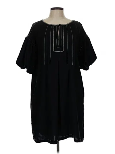 Pre-owned Max Studio Casual Dress In Black