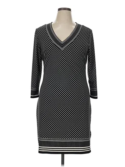 Pre-owned Max Studio Casual Dress In Black
