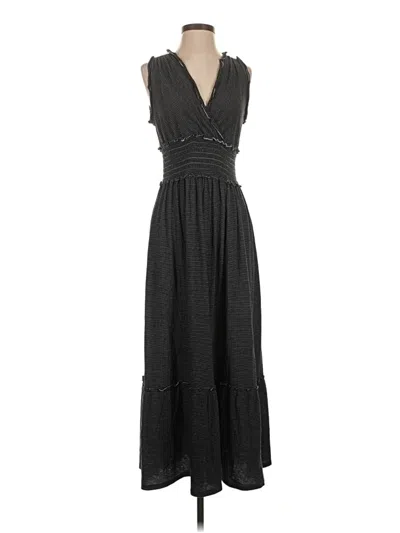 Pre-owned Max Studio Casual Dress In Black