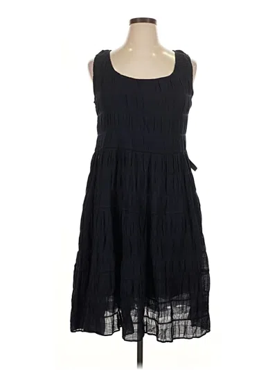 Pre-owned Max Studio Casual Dress In Black