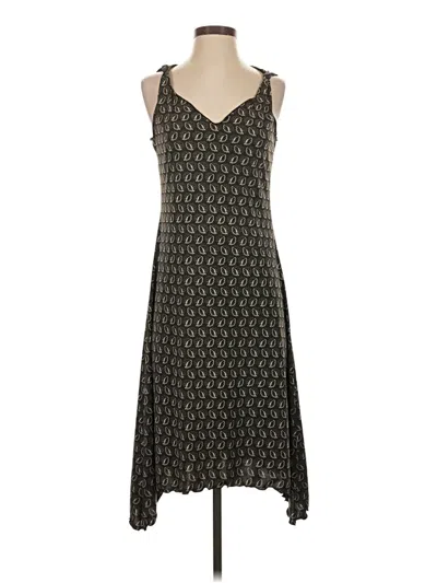 Pre-owned Max Studio Casual Dress In Black