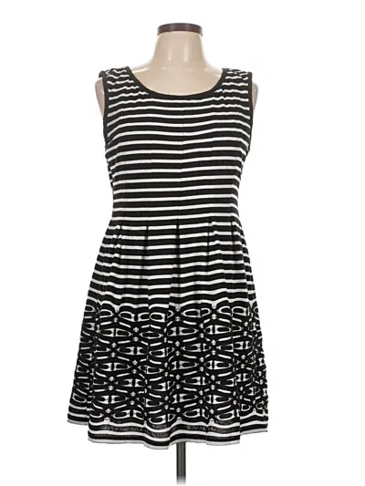 Pre-owned Max Studio Casual Dress In Black