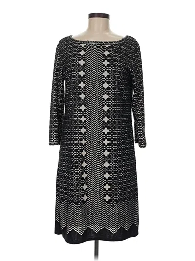 Pre-owned Max Studio Casual Dress In Black