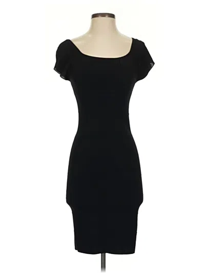 Pre-owned Max Studio Casual Dress In Black