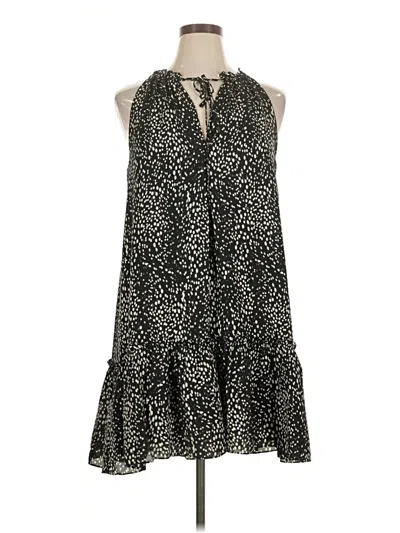 Pre-owned Max Studio Casual Dress In Black