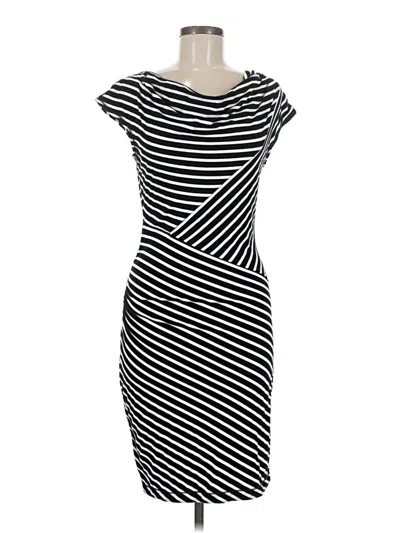 Pre-owned Max Studio Casual Dress In Black