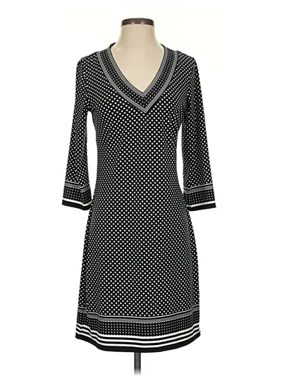 Pre-owned Max Studio Casual Dress In Black