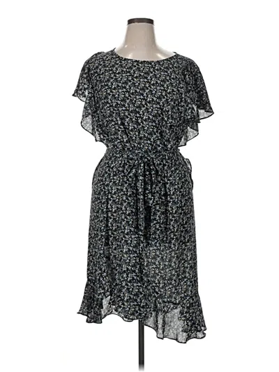 Pre-owned Max Studio Casual Dress In Black