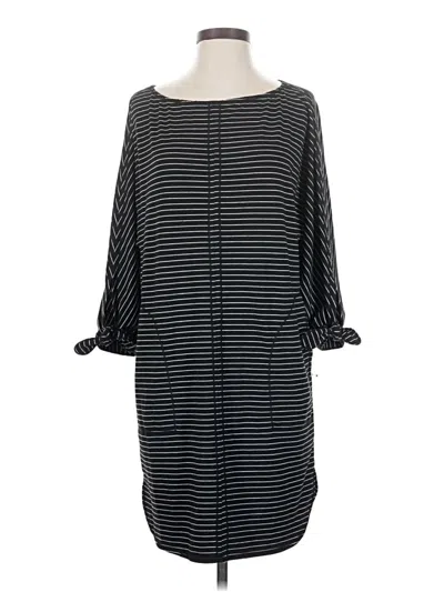 Pre-owned Max Studio Casual Dress In Black