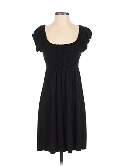 Pre-owned Max Studio Casual Dress In Black
