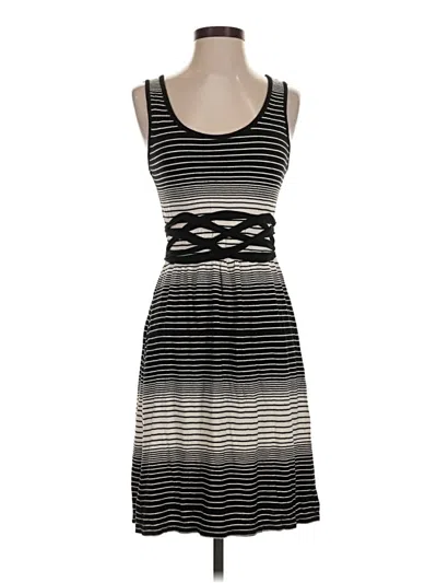 Pre-owned Max Studio Casual Dress In Black