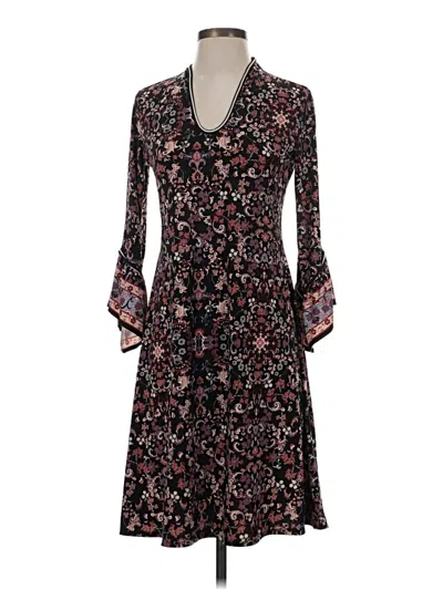 Pre-owned Max Studio Casual Dress In Black