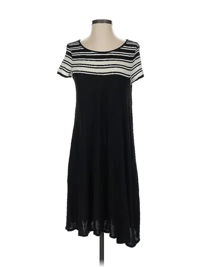 Pre-owned Max Studio Casual Dress In Black