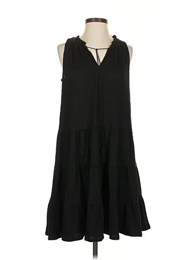 Pre-owned Max Studio Casual Dress In Black
