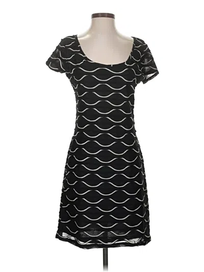 Pre-owned Max Studio Casual Dress In Black
