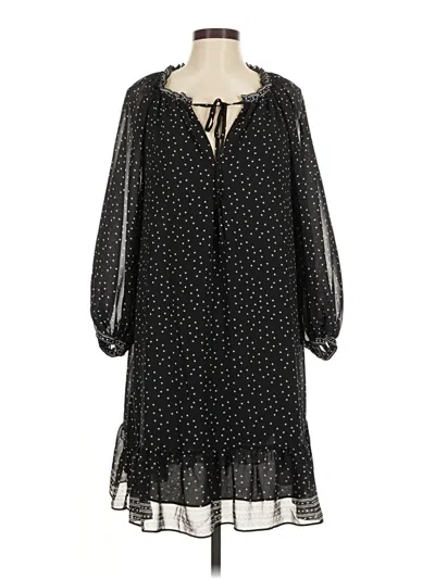 Pre-owned Max Studio Casual Dress In Black