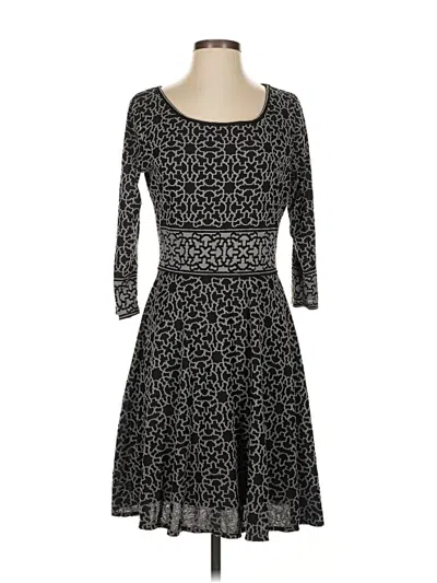 Pre-owned Max Studio Casual Dress In Black
