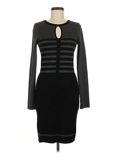 Pre-owned Max Studio Casual Dress In Black