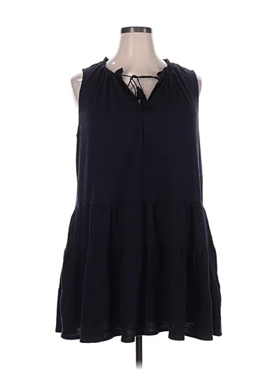 Pre-owned Max Studio Casual Dress In Black
