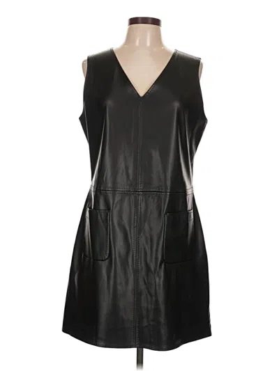Pre-owned Max Studio Casual Dress In Black