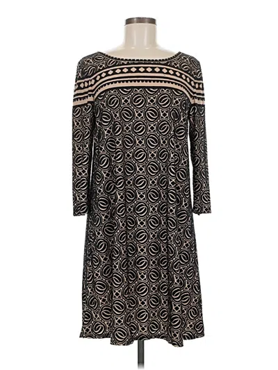 Pre-owned Max Studio Casual Dress In Black