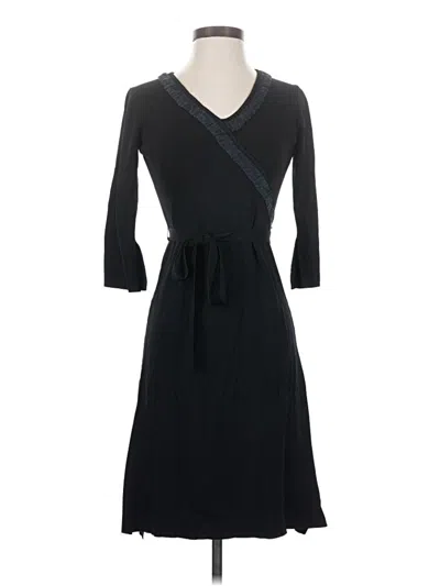 Pre-owned Max Studio Casual Dress In Black