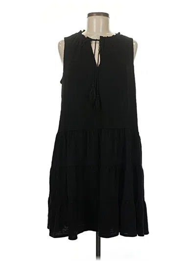 Pre-owned Max Studio Casual Dress In Black
