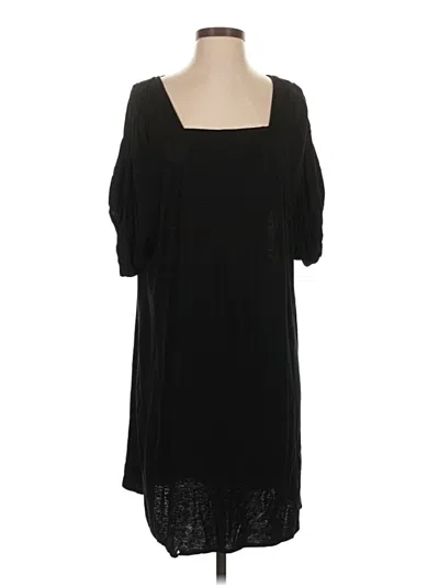 Pre-owned Max Studio Casual Dress In Black