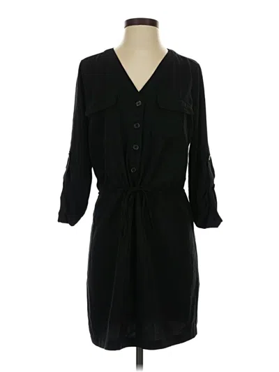 Pre-owned Max Studio Casual Dress In Black