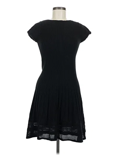 Pre-owned Max Studio Casual Dress In Black