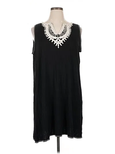 Pre-owned Max Studio Casual Dress In Black