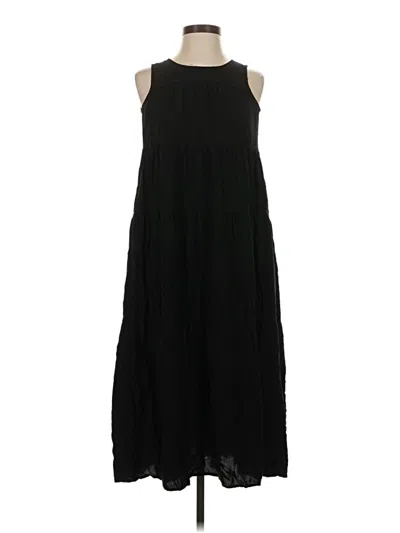 Pre-owned Max Studio Casual Dress In Black