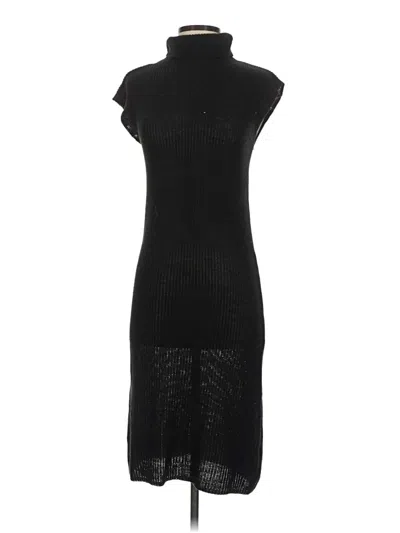 Pre-owned Max Studio Casual Dress In Black